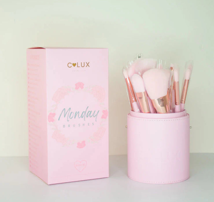 C LUX Cosmetics Monday Brushes 24 Pc Set