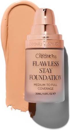 Beauty Creations Flawless Stay Foundation Box of 3 Shades