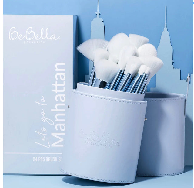 Be Bella Cosmetics Lets go to Manhattan 24 Pcs Brush Set
