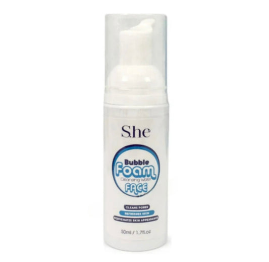 SHE Makeup Bubble Foam Cleanser Bundle of 4pcs