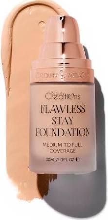 Beauty Creations Flawless Stay Foundation Box of 3 Shades