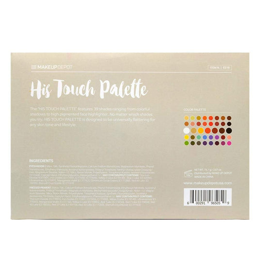 Makeup Depot His touch Palette 39 Color Palette