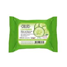 CALLAS Cucumber Cleansing & Makeup Remover Wipes