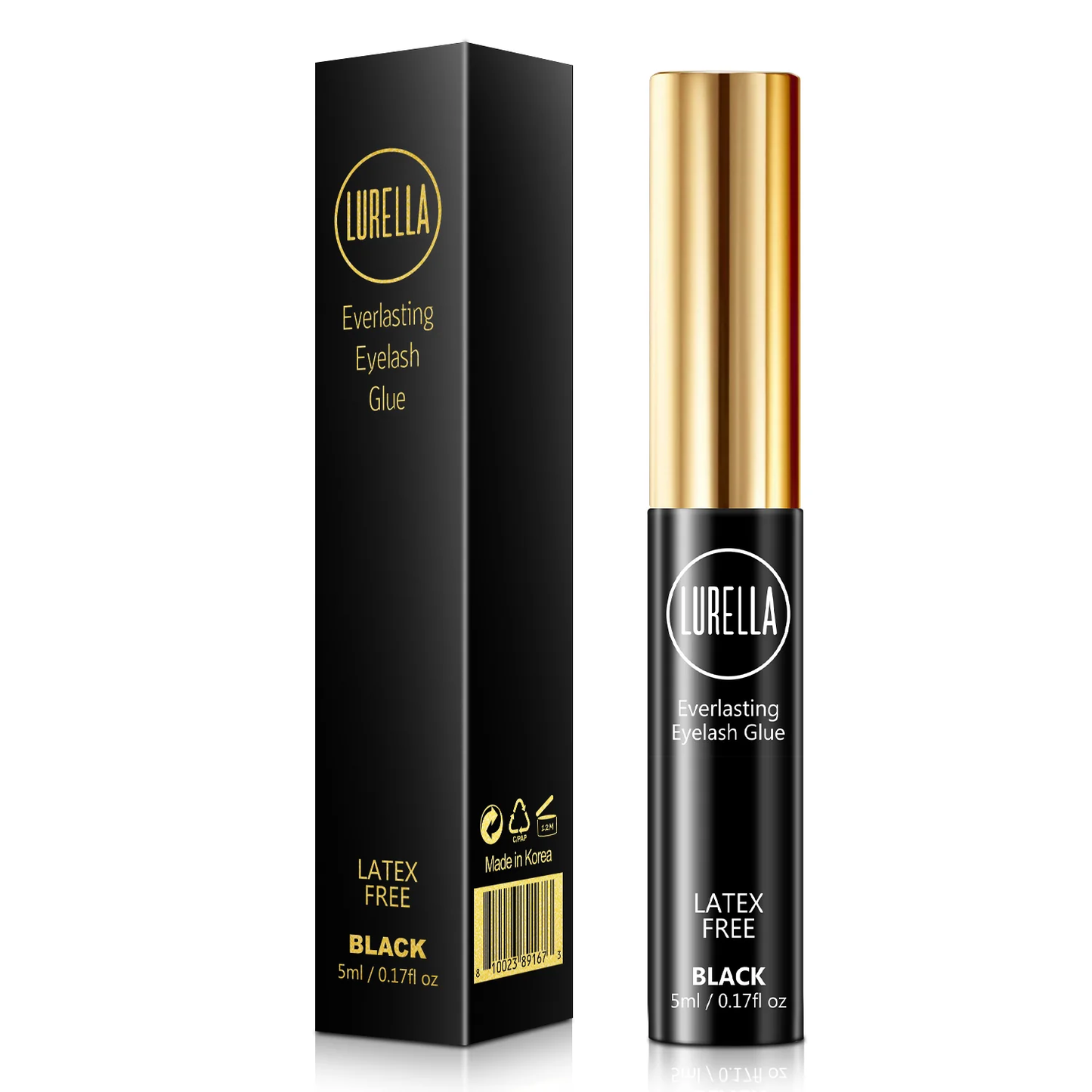 Lurella Everlasting Black Eyelash Glue Bundle of 6 Pcs