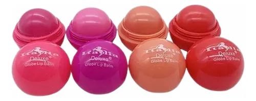 Italia Deluxe Sweet Flavor Globe Lip Balm 'purple' 24 pc Display