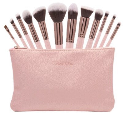 Beauty Creations Royal Rose 12 Pc Brush Set